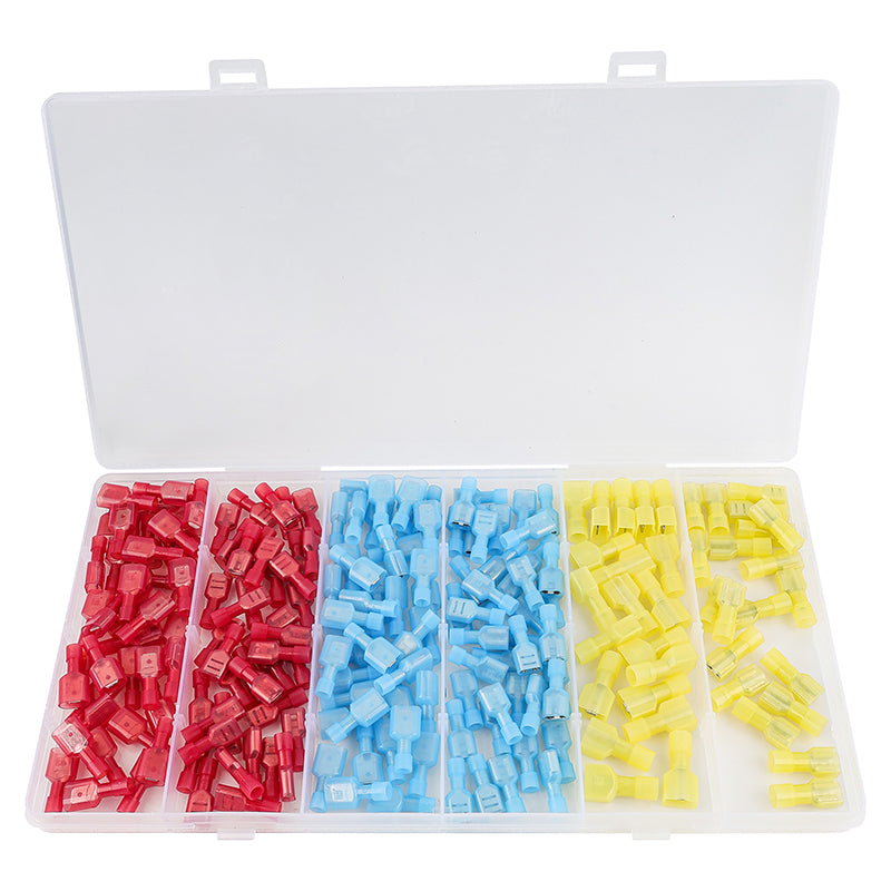 200 Nylon shovel-type male and female terminals