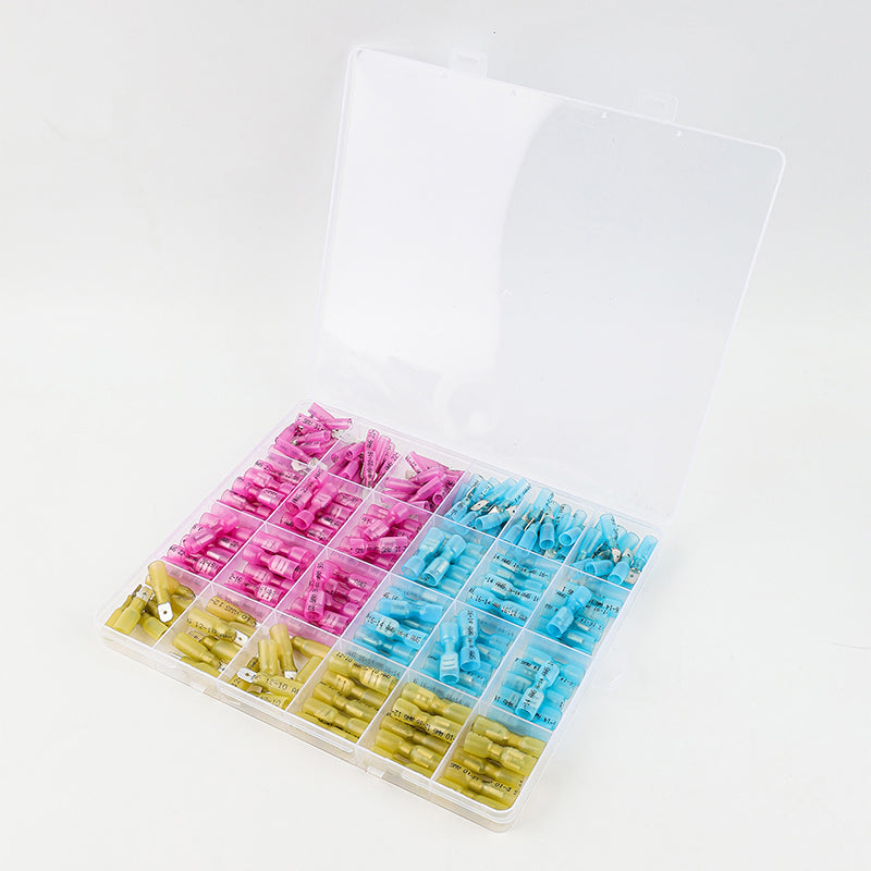 200 heat shrinkable male and female terminals