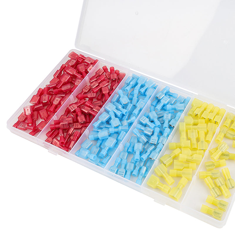 200 Nylon shovel-type male and female terminals