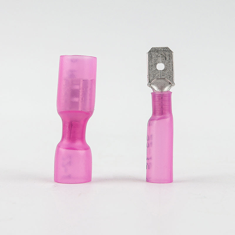 200 heat shrinkable male and female terminals